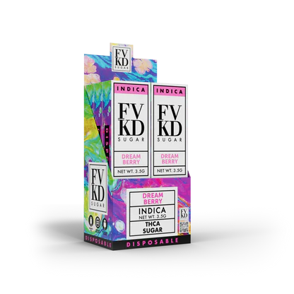 FVKD SUGAR THCA SUGAR 3.5 GRAM DISPOSABLE (6CT/BOX)