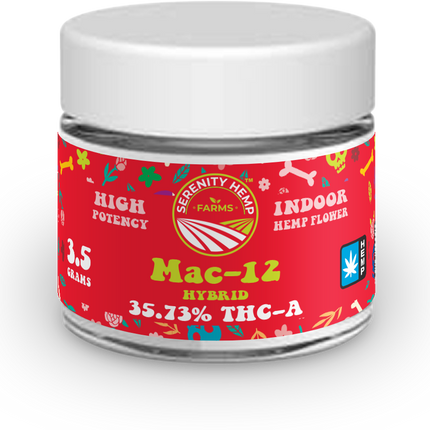 SERENITY FARMS 3.5G THC-A INDOOR FLOWER