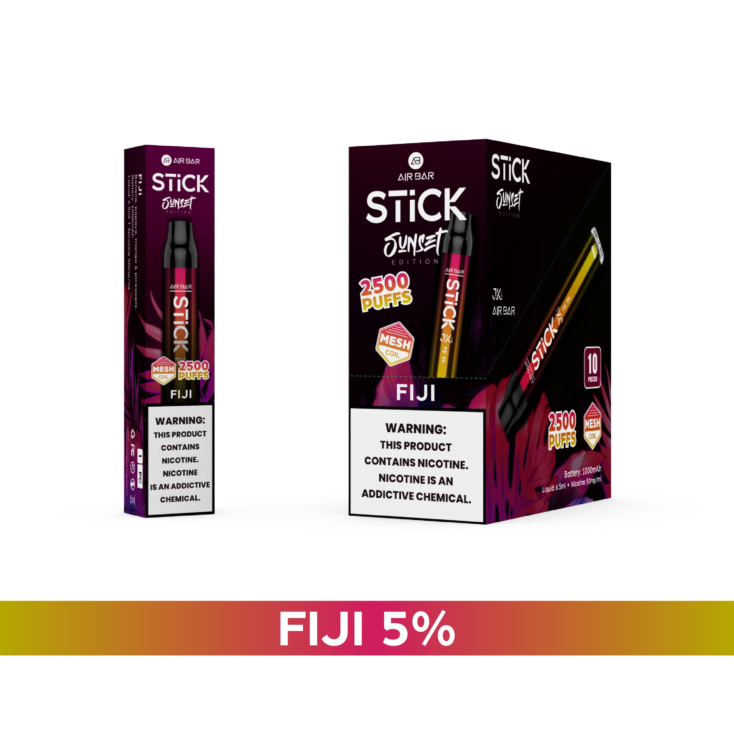 AIR BAR STICK 2500 PUFFS