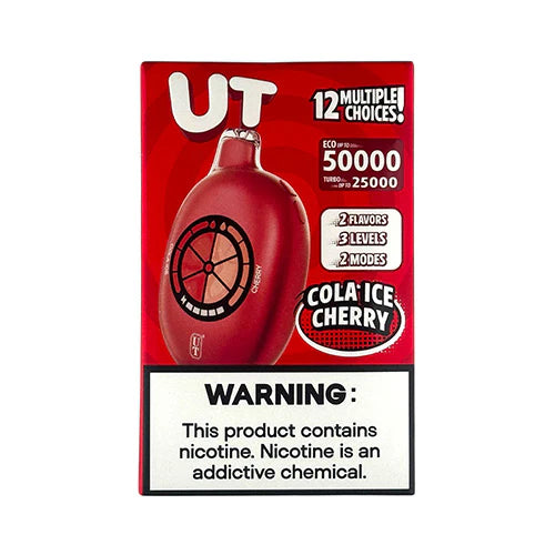 UT 50K PUFFS 5% DISPOSABLE (5CT/DISPLAY)