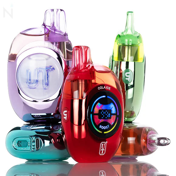 UT 50K PUFFS CLEAR TANK 5% DISPOSABLE (5CT/DISPLAY)