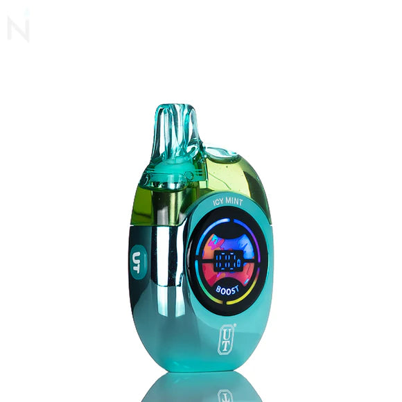 UT 50K PUFFS CLEAR TANK 5% DISPOSABLE (5CT/DISPLAY)