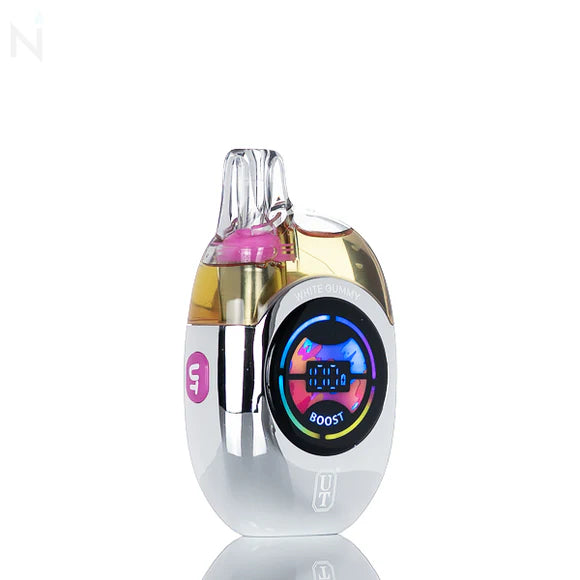 UT 50K PUFFS CLEAR TANK 5% DISPOSABLE (5CT/DISPLAY)