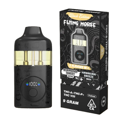 FLYING HORSE STONE BLEND BLACK EDITION (THC-A + THC-P + THC VIII) 3 IN 1