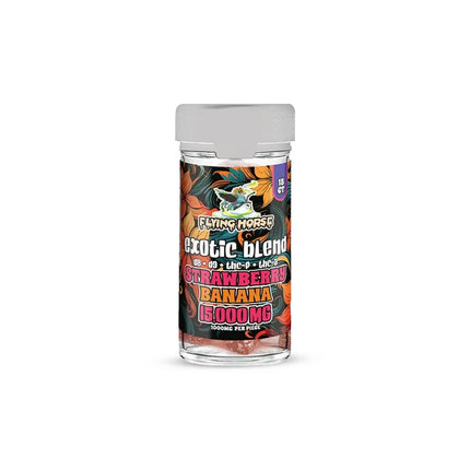 FLYING HORSE EXOTIC BLEND (D8 + D9 + THC-P + THC-A) 15,000MG GUMMY (1000MG/PC)