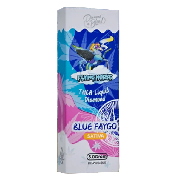 FLYING HORSE DIAMOND BLEND THCA LIQUID DIAMOND 3 GRAM DISPOSABLE