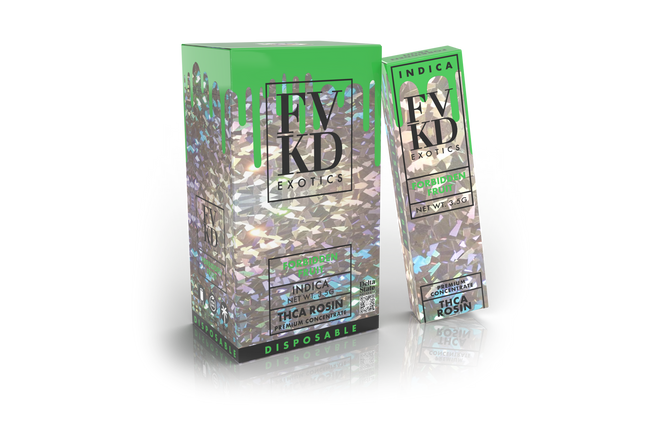 FVKD EXOTICS THCA ROSIN BLEND 3.5 GRAM DISPOSABLE