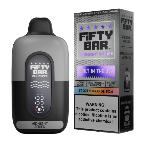 FIFTY BAR X MIDNIGHT SERIES 20K DISPOSABLE (5CT DISPLAY)