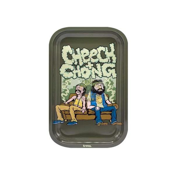 G-ROLLZ MEDIUM TRAY CHEECH & CHONG IN DA CHAIR 0602728147915