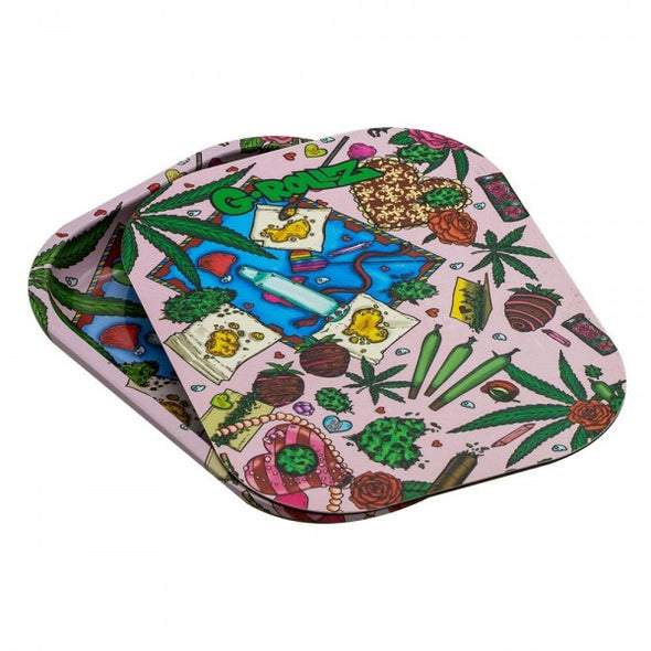 G-ROLLZ SMALL METAL ROLLING TRAY AMSTERDAM PICNIC VALENTINES (GR3300J) 0602728148547