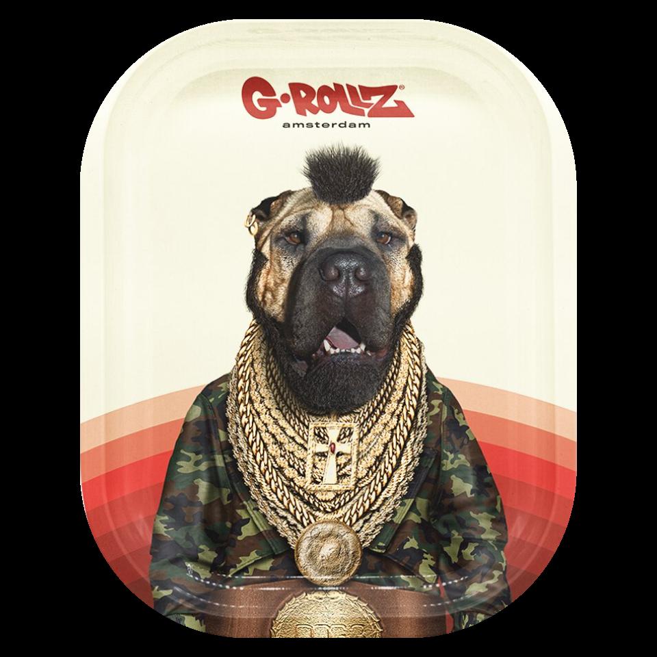 G-ROLLZ SMALL METAL ROLLING TRAY FOOL (PR3300J) 0602728143238