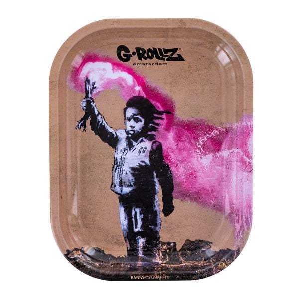 G-ROLLZ SMALL METAL ROLLING TRAY TORCH BOY (BG3300C) 0602728147618