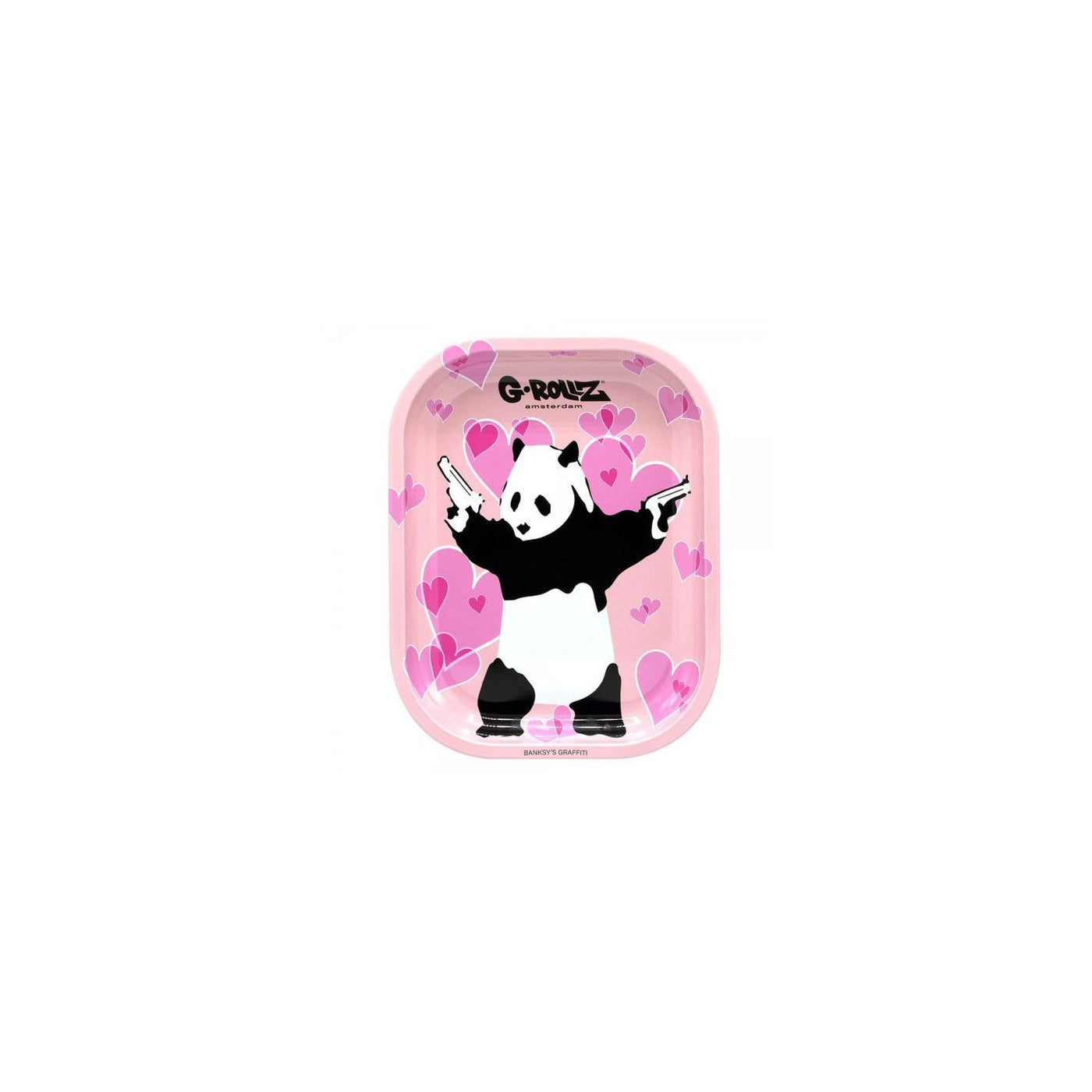 G-ROLLZ SMALL TRAY BANKSY'S PANDA GUNNIN 0602728147687