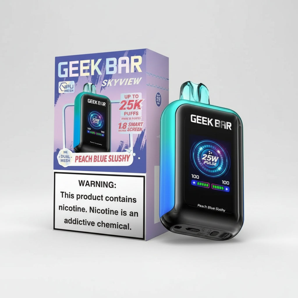 GEEK BAR SKYVIEW 25K PUFFS (5CT DISPLAY) Rising Wholesale Inc. GEEK BAR SKYVIEW 25K PUFFS (5CT DISPLAY) Rising Wholesale Inc.