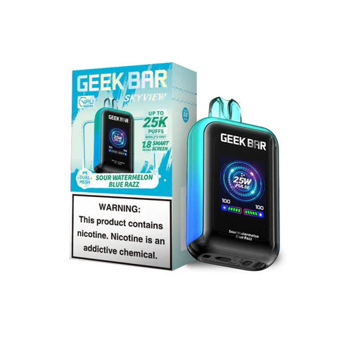 GEEK BAR SKYVIEW 25K PUFFS (5CT DISPLAY) Rising Wholesale Inc. GEEK BAR SKYVIEW 25K PUFFS (5CT DISPLAY) Rising Wholesale Inc.