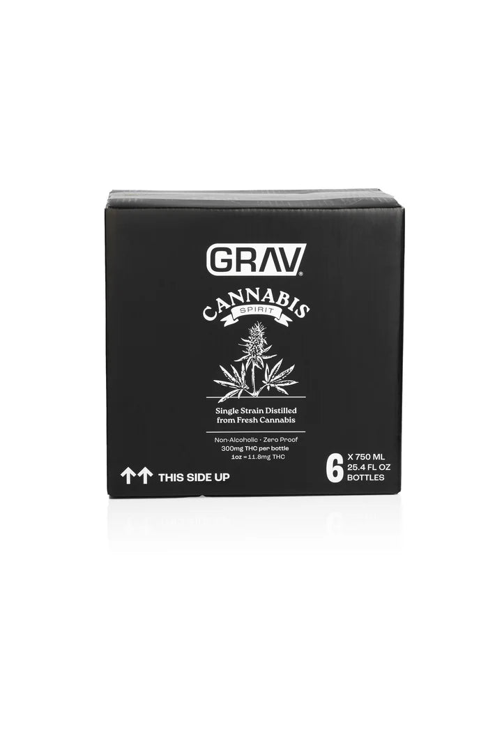 GRAV CANNABIS SPIRIT DRINK 250MG 750ML BOTTLE (6CT DISPLAY)