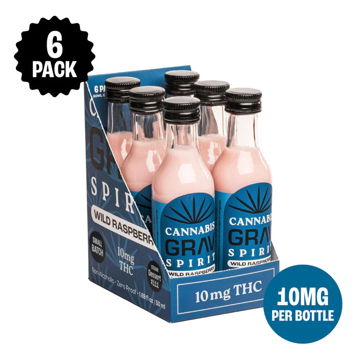 GRAV CANNABIS SPIRIT 10MG 50ML BOLTTLE (6PACK)