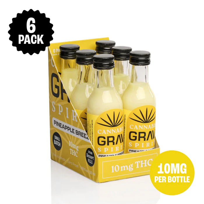 GRAV CANNABIS SPIRIT 10MG 50ML BOLTTLE (6PACK)