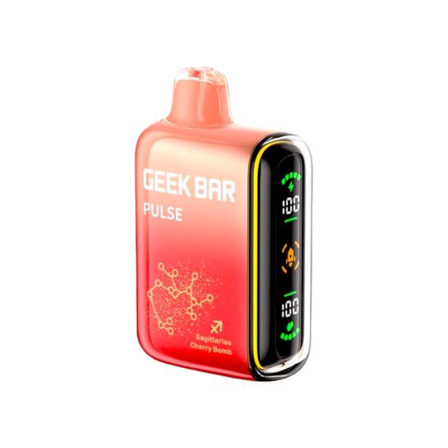 GEEK BAR PULSE 15000 5% DISPOSABLE 5CT DISPLAY CHERRY BOMB 810125436796