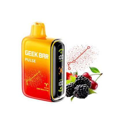 GEEK BAR PULSE 15000 5% DISPOSABLE 5CT DISPLAY Rising Wholesale Inc. GEEK BAR PULSE 15000 5% DISPOSABLE 5CT DISPLAY Rising Wholesale Inc.