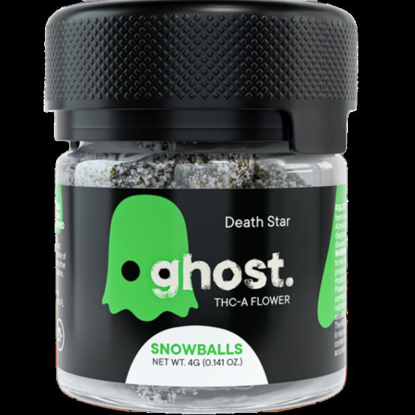 GHOST SNOWBALLS 4G THCA FLOWER DEATH STAR (INDICA) GHOSTSNOWBALL-I