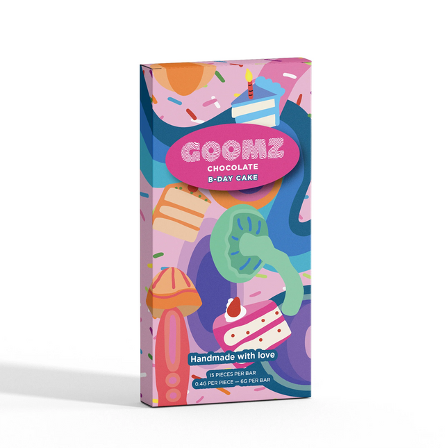 GOOMZ 6G MUSHROOM CHOCOLATE BAR