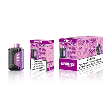 VIHO TRX 50K PUFFS 5% DISPOSABLE (5CT DISPLAY)