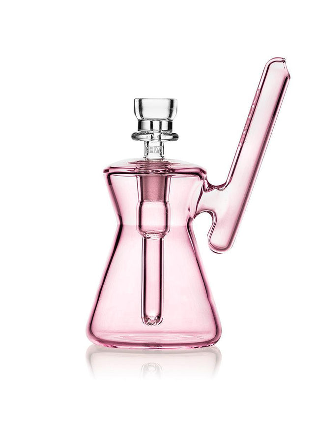 GRAV HOURGLASS POCKET BUBBLER PINK 810014759135