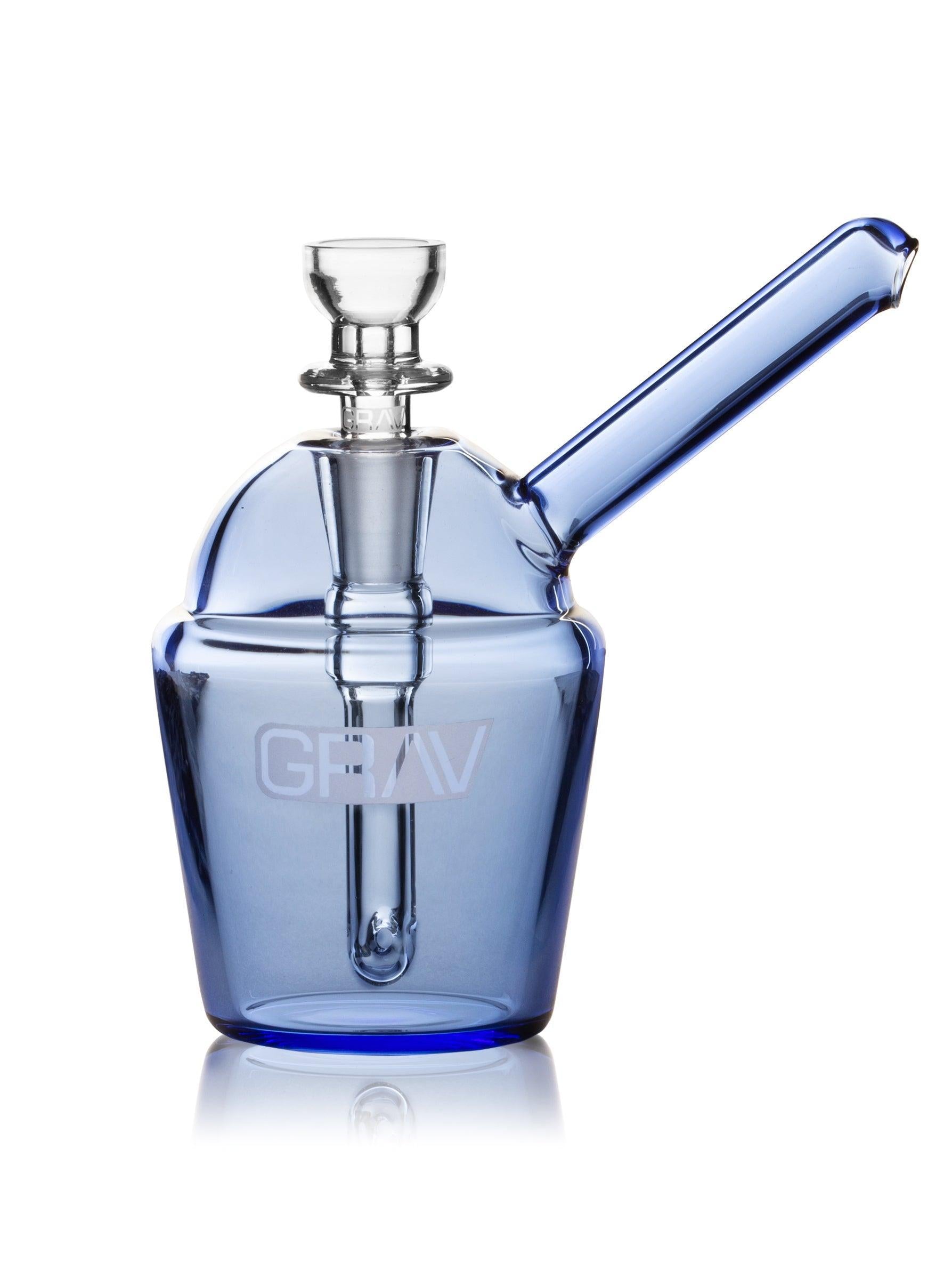 GRAV SLUSH CUP POCKET BUBBLER LIGHT COBALT 810094770266