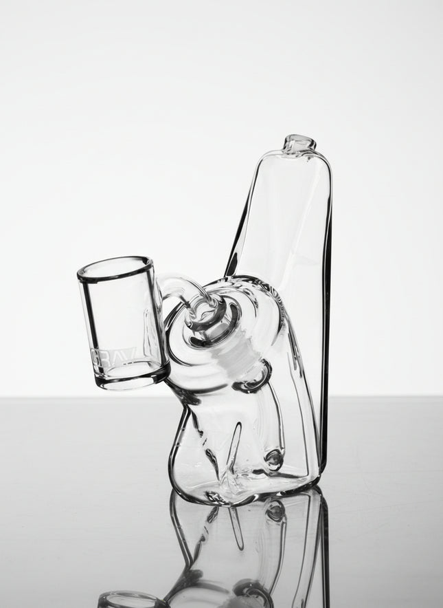 GRAV WEDGE BUBBLER RIG | CLEAR Default Title 810094770594