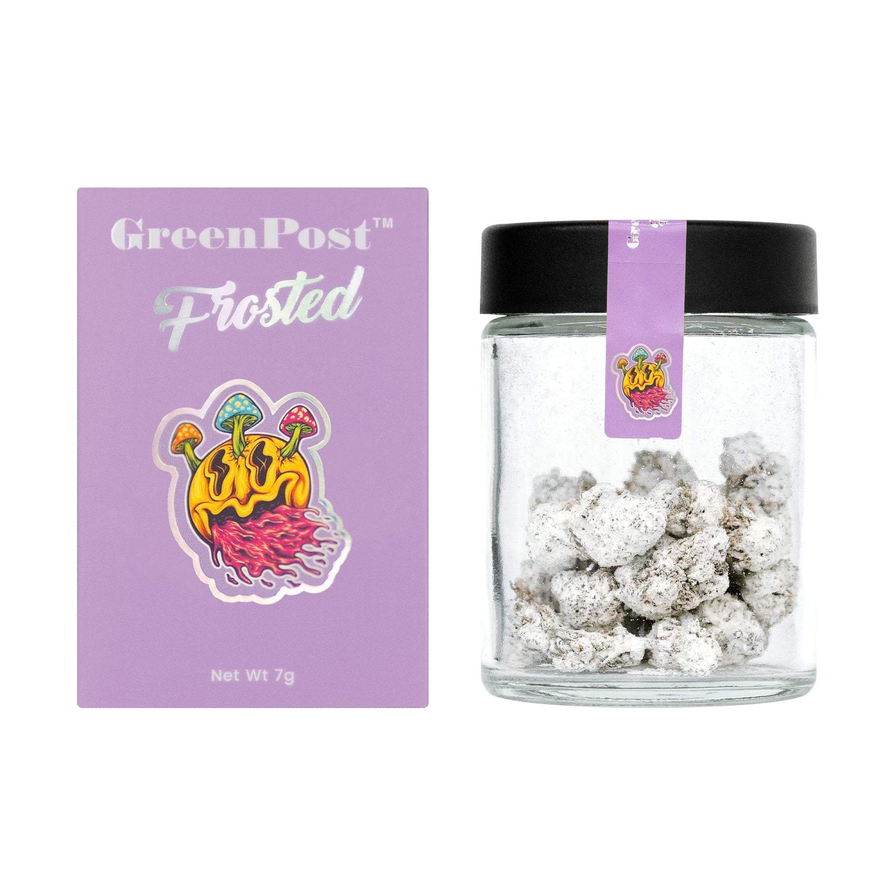 GREEN POST 7 GRAM INDOOR THC-A DIAMOND DUSTED FLOWER – Rising