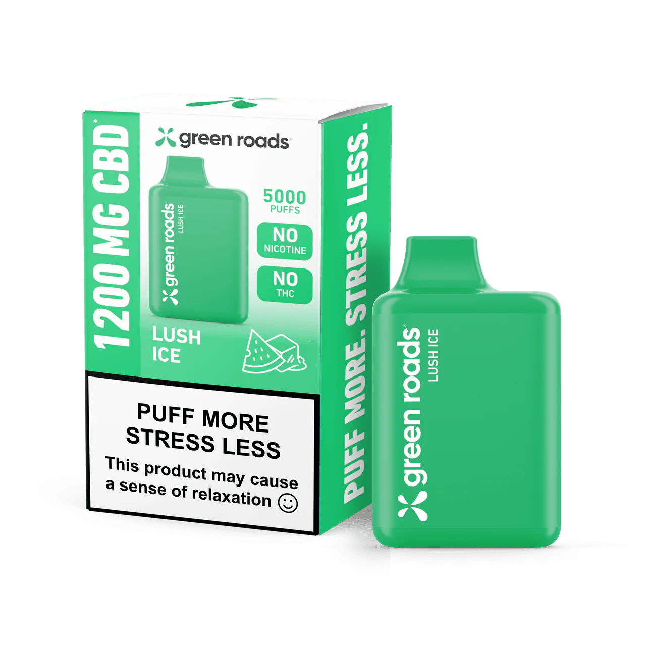 GREEN ROADS 1200MG CBD DISPOSABLE VAPE
