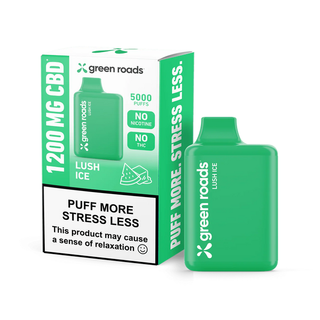 GREEN ROADS 1200MG CBD DISPOSABLE VAPE