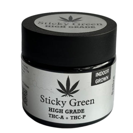 STICKY GREEN HIGH GRADE THC-A + THC-P (25CT PRE-ROLL) 1 GRAM EACH