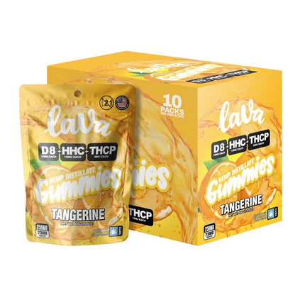 LAVA GUMMIES 250MG THC-P + HHC (10CT BAG)