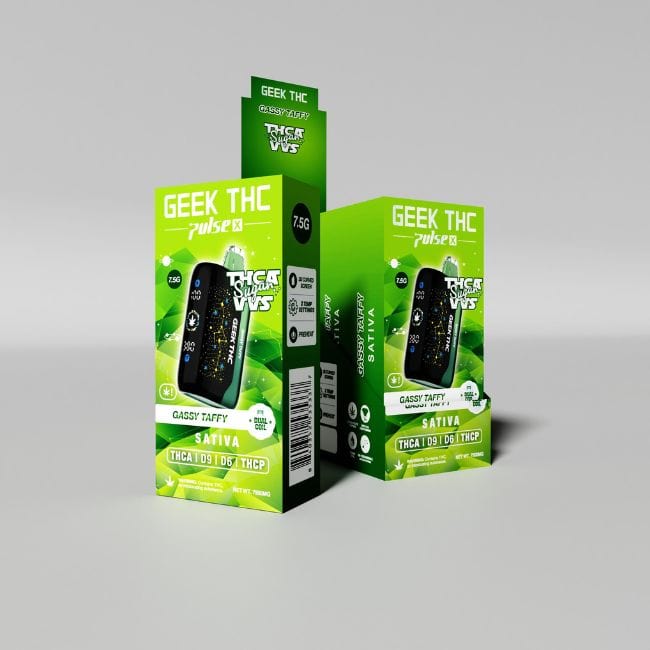 GEEK THC PULSE X 7.5G THCA VVS SUGAR DISPOSABLE Rising Wholesale Inc. GEEK THC PULSE X 7.5G THCA VVS SUGAR DISPOSABLE Rising Wholesale Inc.