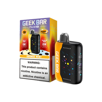 GEEK BAR PULSE X 25K PUFFS CURVED 3D SCREEN DISPOSABLE (5CT DISPLAY)