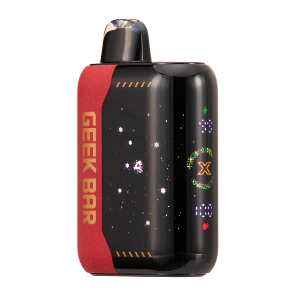 GEEK BAR PULSE X 25K PUFFS CURVED 3D SCREEN DISPOSABLE CHRISTMAS EDITION (5CT DISPLAY)