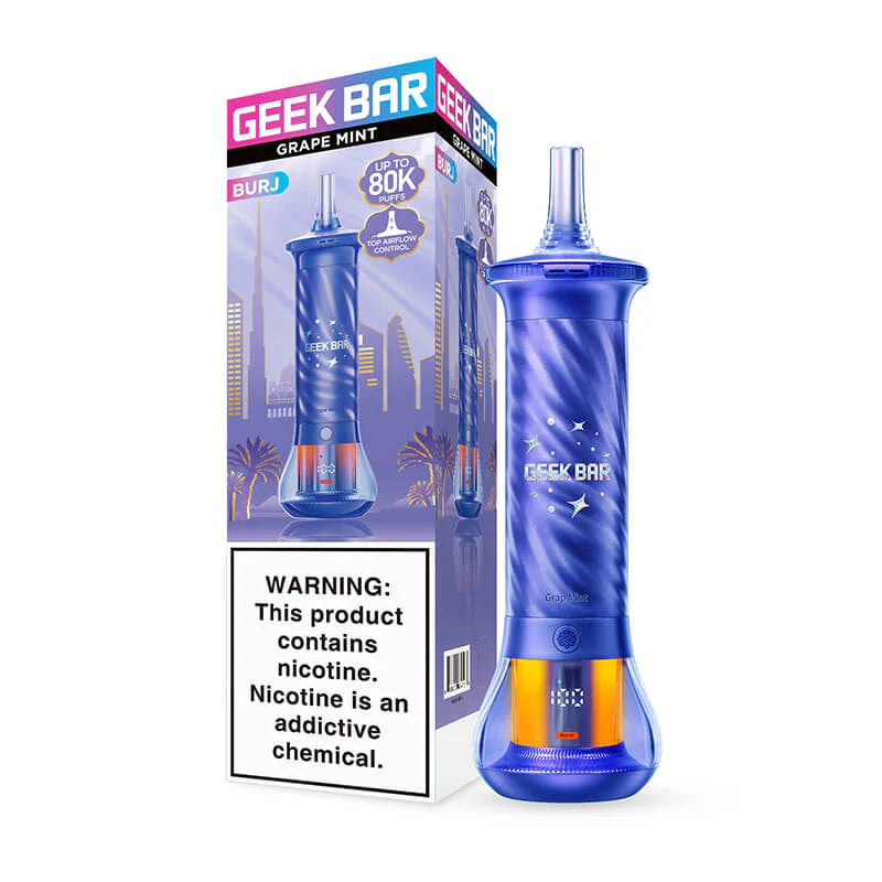GEEK BAR BURJ 80000 PUFFS DISPOSABLE (5CT DISPLAY)