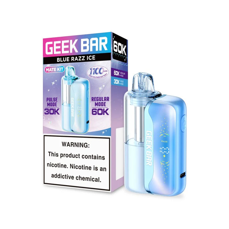 GEEK BAR MATE KIT 60000 PUFFS (5CT DISPLAY) | BLUE RAZZ ICE