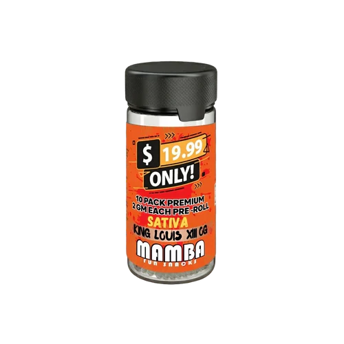MAMBA 10 GRAM PRE ROLL JAR (10CT JAR)