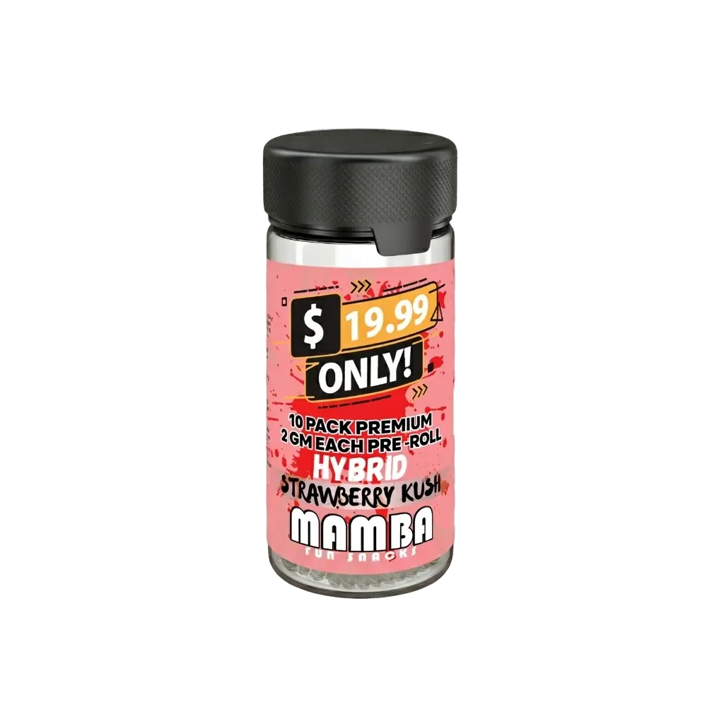 MAMBA 10 GRAM PRE ROLL JAR (10CT JAR)