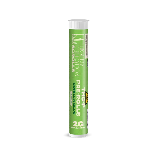 HIGHER EDUCATION SCROLLS 2G THC-P PRE-ROLLS (20CT DISPLAY)