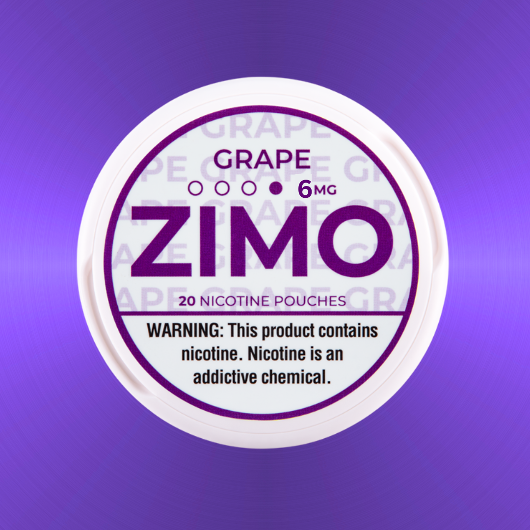 ZIMO 6MG NICOTINE POUCHES (PACK OF 5)