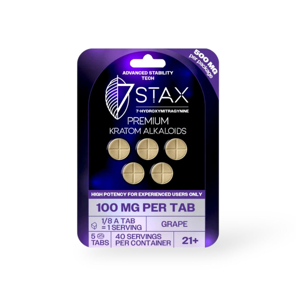 7STAX 7-HYDROXY 100MG PER TAB 5CT/PACK (10 PACK BOX)