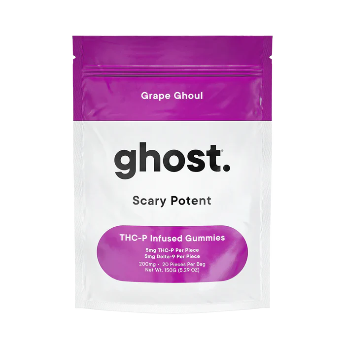 GHOST 200MG THC-P INFUSED GUMMIES (20CT/BAG, 4000MG/BAG)