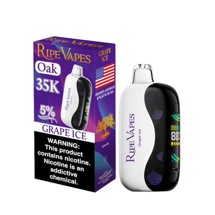 RIPE VAPES OAK 35K DISPOSABLE VAPE (5CT DISPLAY)