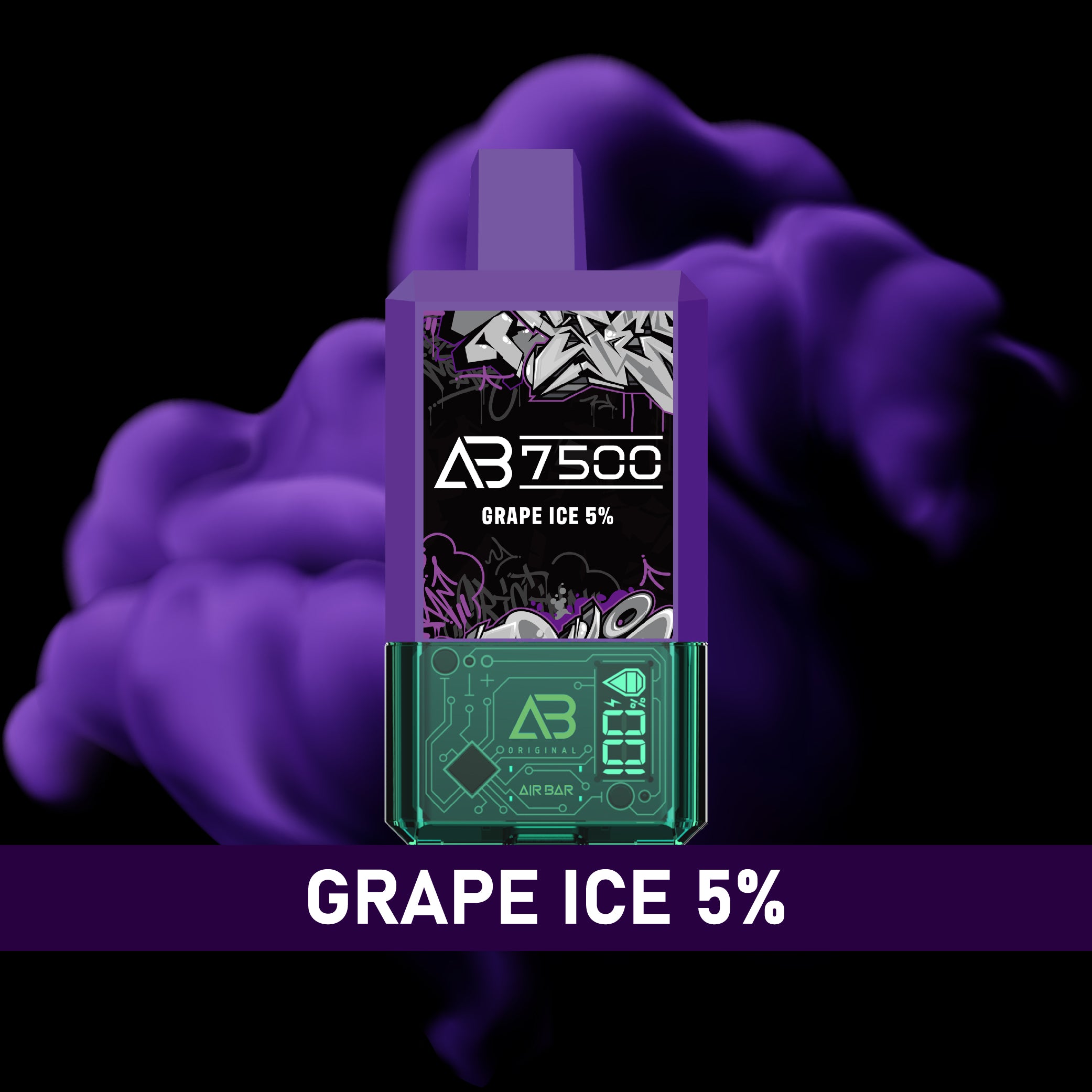 AIR BAR AB7500 5% DISPOSABLE 10CT/DISPLAY