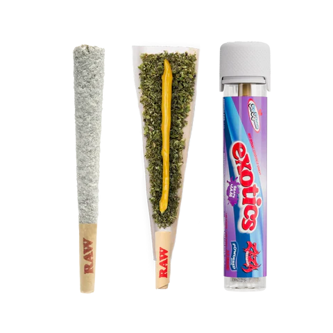 ICE KREAM x ZAZA 2.5 GRAM THC-A ROSIN DIAMOND POWDERED DONUTS (20CT BOX)