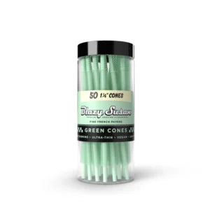 BLAZY SUSAN 1 1/4 PRE ROLLED CONES (50CT/JAR) | GREEN